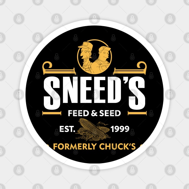 Sneed's Feed and Seed Magnet by Realthereds